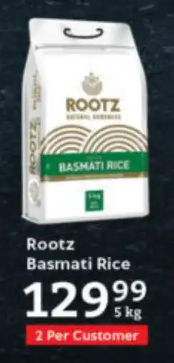 Oxford Freshmarket Rootz Basmati Rice offer