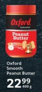 Oxford Freshmarket Oxford Smooth Peanut Butter offer