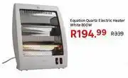 Leroy Merlin Equation Quartz Electric Heater White 800W offer
