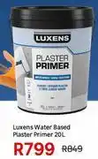 Leroy Merlin Luxens Water Based Plaster Primer-20L offer