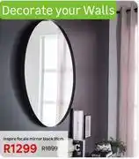 Leroy Merlin Inspire Focale Mirror Black 81cm offer