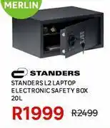 Leroy Merlin Standers L2 Laptop Electronic Safety Box 20L offer