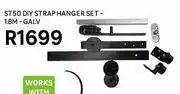 Leroy Merlin ST50 DIY Strap Hanger Set 1.8m Galv offer