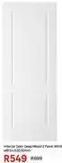 Leroy Merlin Interior Door Deep Mould 2 Panel White-W813 x H2032mm offer