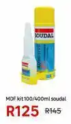 Leroy Merlin Soudal MDF Kit-100/400ml offer