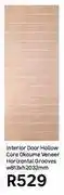 Leroy Merlin Interior Door Hollow Core Okoume Veneer Horizontal Grooves-W813 x H2032mm offer