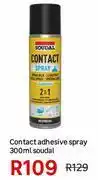 Leroy Merlin Soudal Contact Adhesive Spray-300ml offer