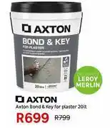 Leroy Merlin Axton Bond & Key For Plaster-20L offer
