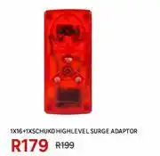 Leroy Merlin 1 X 16 + 1 X SCHUKO High Level Surge Adaptor offer