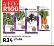Leroy Merlin Lindas's Original Seeds Assorted Fruit & Vegetables-Each offer