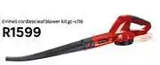 Leroy Merlin Einhell Cordless Leaf Blower Kit GC-Cl18 offer