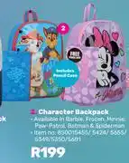 Game Character Backpack offer