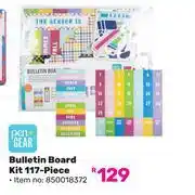 Game Pen + Gear Bulletin Board Kit 117 Piece offer
