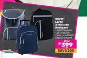 Game Aspen Large 3 Division Backpack-Each offer