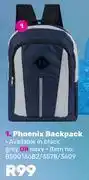 Game 0Phoenix Backpack offer