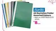 Game Bantex A4 Quotation Folder-Each offer