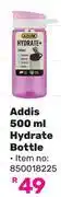 Game Addis 500ml Hydrate Bottle offer