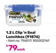 Game Addis 1.2L Clip n Seal Lunchbox 91876 offer