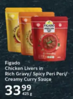 Oxford Freshmarket Figado Chicken Livers in Rich Gravy/Spicy Peri Peri/ Creamy Curry Sauce offer