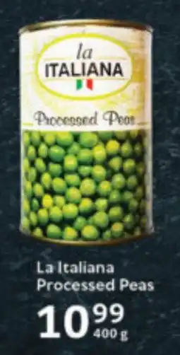 Oxford Freshmarket La Italiana Processed Peas offer