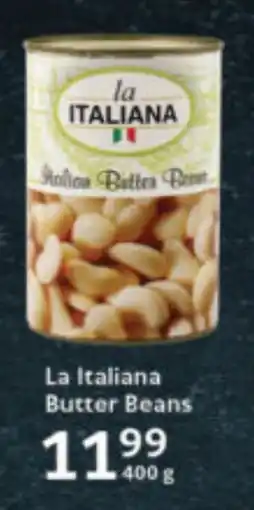 Oxford Freshmarket La Italiana Butter Beans offer