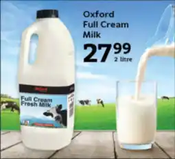 Oxford Freshmarket Oxford Full Cream Milk offer