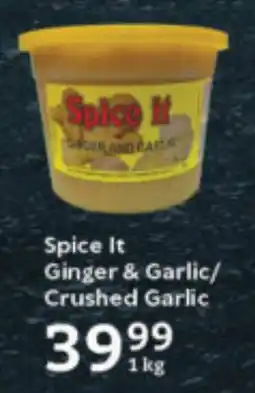 Oxford Freshmarket Spice It Ginger & Garlic/ Crushed Garlic offer