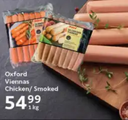 Oxford Freshmarket Oxford Viennas Chicken/ Smoked offer