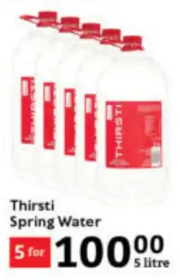 Oxford Freshmarket Thirsti Spring Water offer