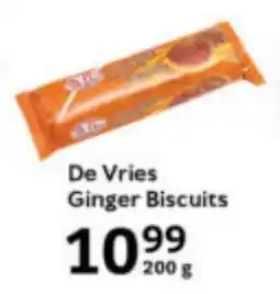Oxford Freshmarket De Vries Ginger Biscuits offer