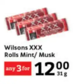 Oxford Freshmarket Wilsons XXX Rolls Mint/ Musk offer