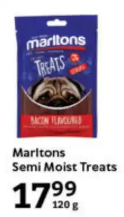 Oxford Freshmarket Marltons Semi Moist Treats offer