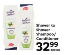 Oxford Freshmarket Shower to Shower Shampoo/ Conditioner offer