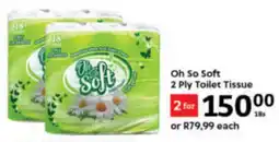 Oxford Freshmarket Oh So Soft 2 Ply Toilet Tissue offer