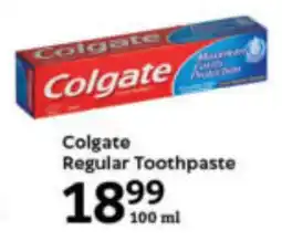 Oxford Freshmarket Colgate Regular Toothpaste offer
