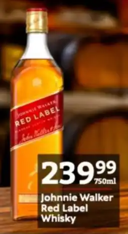 Oxford Freshmarket Johnnie Walker Red Label Whisky offer