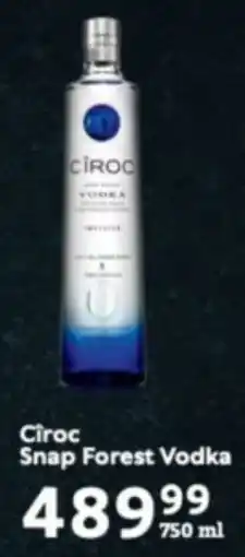 Oxford Freshmarket Ciroc Snap Forest Vodka offer