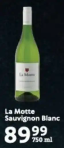 Oxford Freshmarket La Motte Sauvignon Blanc offer