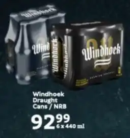 Oxford Freshmarket Windhoek Draught Cans/ NRB offer