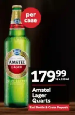 Oxford Freshmarket Amstel Lager Quarts offer