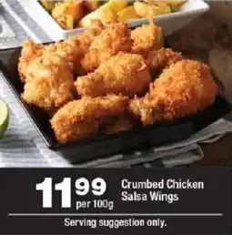 OK urban Crumbed Chicken Salsa Wings offer