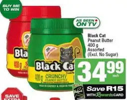 SuperSpar Black Cat Peanut Butter Assorted offer