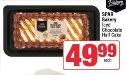 SuperSpar SPAR Bakery Iced Chocolate Half Cake offer