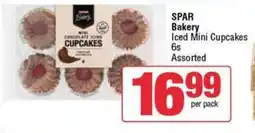 SuperSpar SPAR Bakery Iced Mini Cupcakes Assorted offer