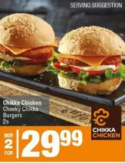 SuperSpar Chikka Chicken Cheeky Chikka Burgers offer