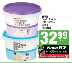 SuperSpar SPAR South African Feta Cheese Assorted offer