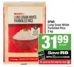 SuperSpar SPAR Long Grain White Parboiled Rice offer
