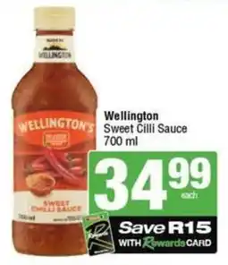 SuperSpar Wellington Sweet Cilli Sauce offer