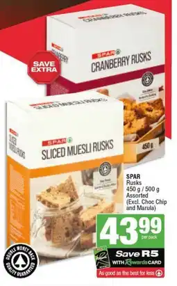 SuperSpar SPAR Rusks Assorted offer
