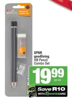 SuperSpar SPAR goodliving HB Pencil Combo Set offer